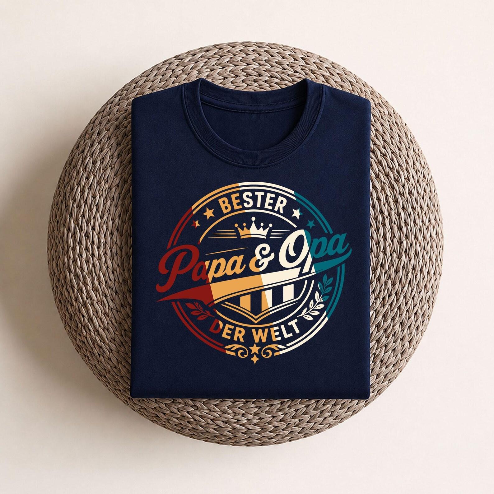World s Best Dad and Grandpa T-Shirt | Gifts for Fathers - Premium T-Shirt 4XL