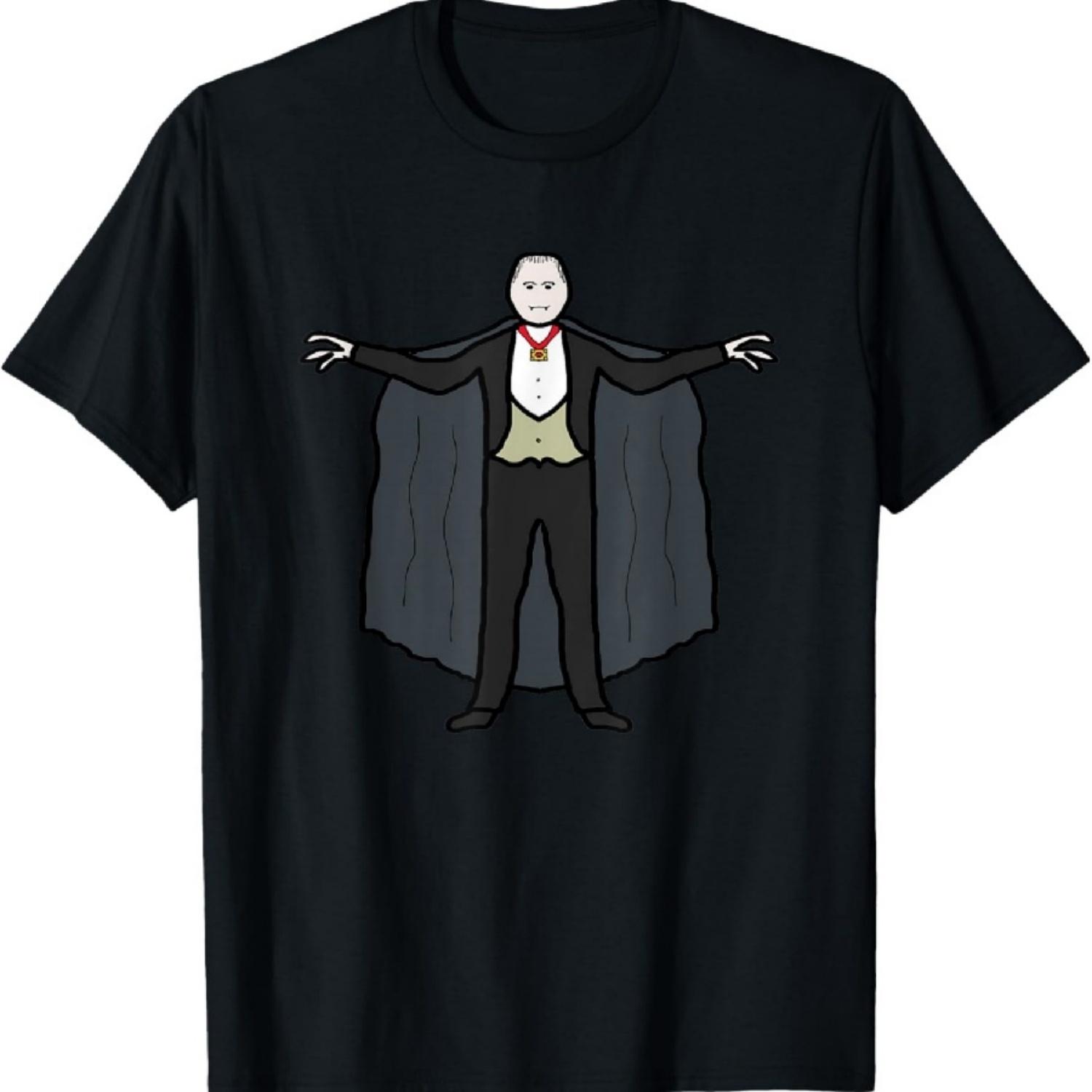 

Count Dracula Vampire T-Shirt XXXXXL чёрный