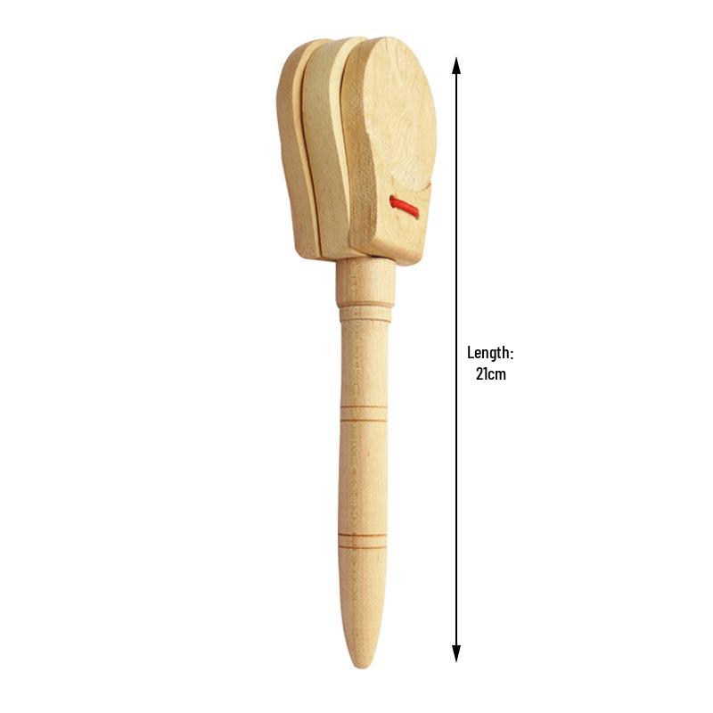 Children's Orff Percussion Instruments: Triangle, Castanets, Maracas, Tambourine, Wood Block, Cymbals