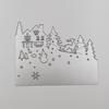 Christmas House Tree Snowman Santa Claus Cutting Die Embossing Stencil Mold for DIY Art Handcraft