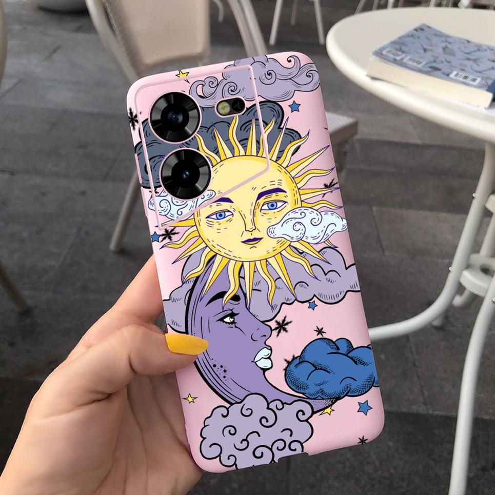 Soft Silicone Phone Case For Tecno Pova 5 POVA5 Cover 2023 New Fashion Cool Style Cartoon Design Coque Shell Soft Silicone Etui