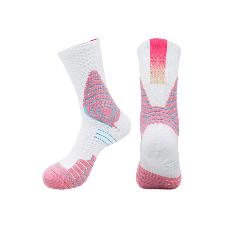 Adult Basketball Socks Actual Training Socks Children Towel Bottom Sweat Absorbing Shock Non-Slip Sports Socks Men