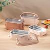 JIESITONG 304 Stainless Steel Japanese Style Insulated Lunch Box