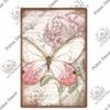 Putuo Decor Flower Vintage Tin Sign Plaque Metal  Retro Wall Art Poster for Garden Living Room Club Decoration