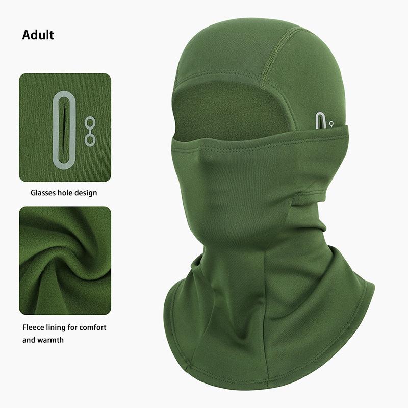 New Parent Child Cycling Beanies Men Women Winter Warmer Full Face Mask Cover Sports Thermal Mask Helmet Liner Ski Balaclava Cap
