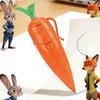 Judy Carrot-Shaped 2-In-1 Voice Recorder Ballpoint Pen%^&  60-Second Recording \ Creative Novelty Stationery