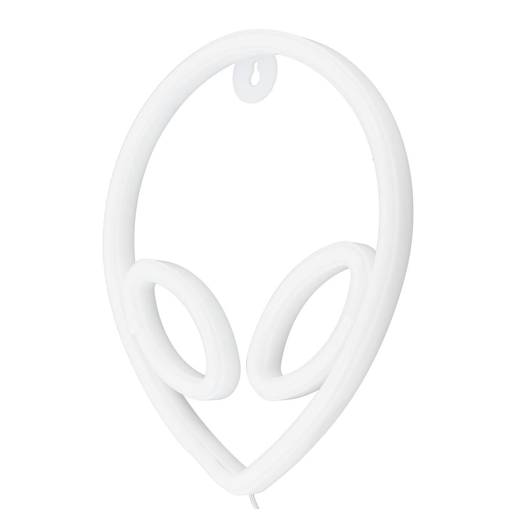 LED Neonlicht Alien Form Wandneonschild Schlafzimmer Kinderzimmer Geburtstagsfeier Dekoration