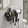 Wall Mounted Blow Dryer Hanger Carbon Steel Straightener Storage Rack Toilet Blower Holder  Comb