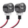 GeneX Motorcycle LED Ultra Small Turn Signal, Nano Turn Signal, Equipped with 2 Ultra