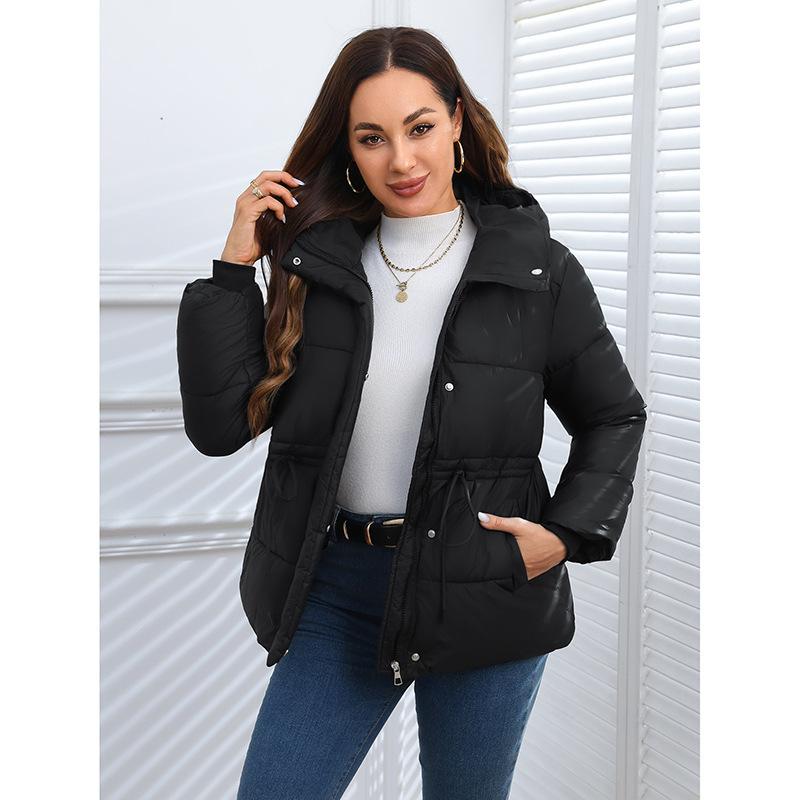 Padded clothes winter new fashion temperament large size women's bread clothes jacket padded jacket padded clothes thickened