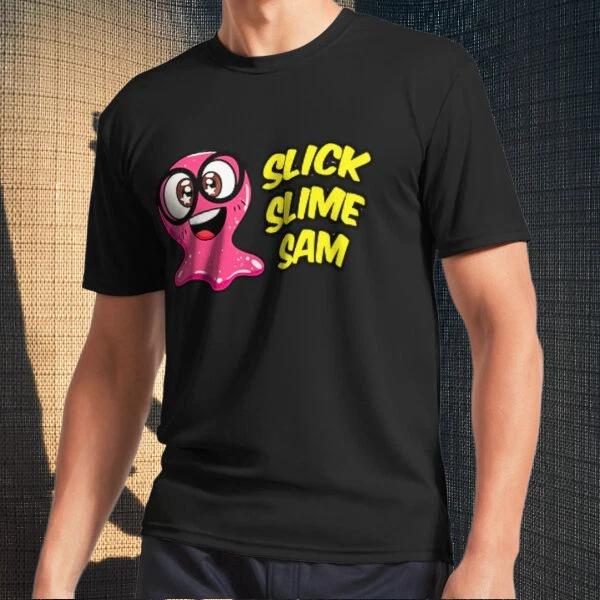 Men s and Women s T-shirts slick slime S
