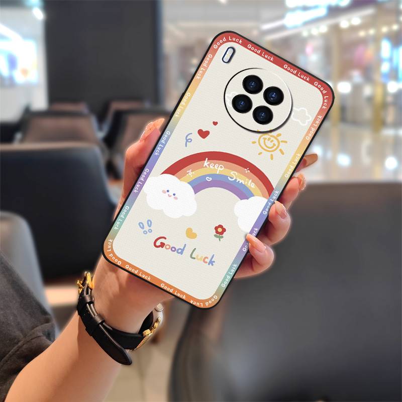 Full Wrap Back Cover Phone Case For Huawei Nova8i/Honor50 Lite Silicone Anti-dust Protective Waterproof Fashion Design