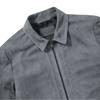 Goth Suede Goat Leather Trucker Jacket BRUDX25211GYX