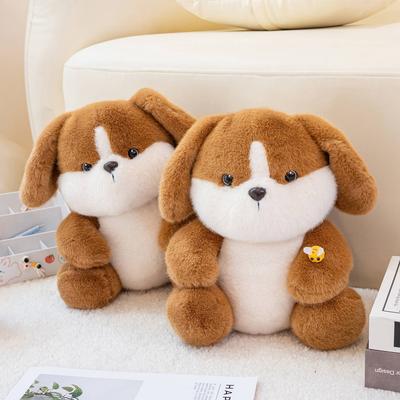 Cartoon Nepalesischer Welpen Plüschtier Niedliche Hunde Puppe Geschenk für Mädchen Kinder Geburtstagsgeschenk