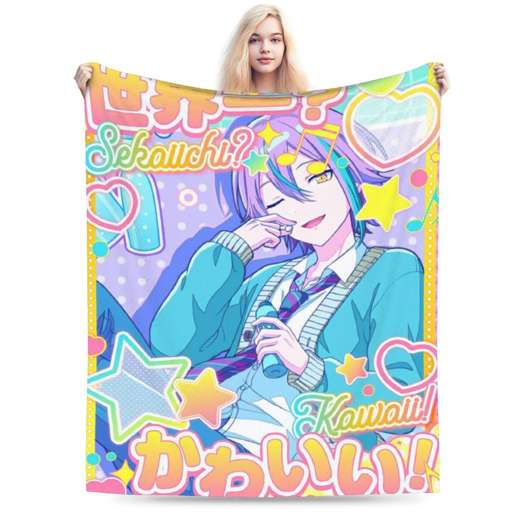 New Rui Kamishiro Blankets Ultra-Soft Fleece Wonderlands x Showtime Comfortable Throw Blanket Machine Washable