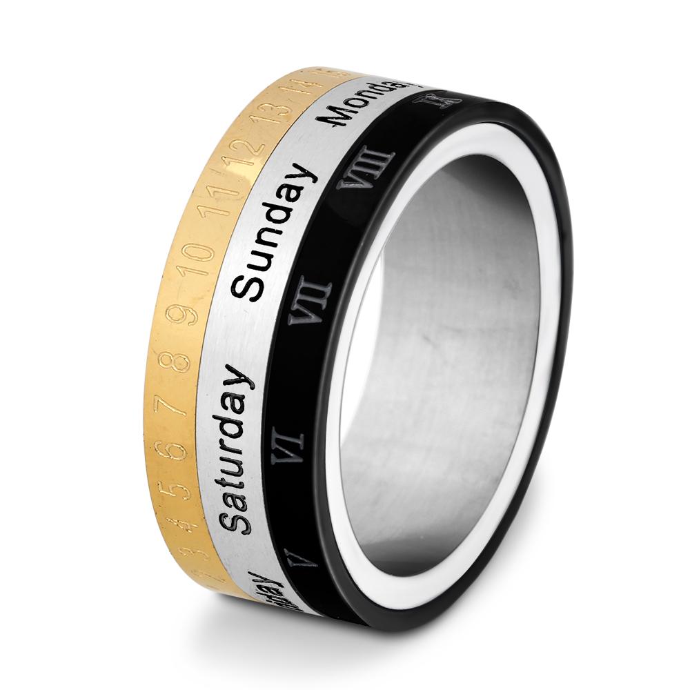 Fashion Jewelry Finger Rings Black Stainless Steel Cross Men Ring Jesus Holy Bible Religion Jewelry Gift for Man