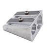 Bevelled Two Hole Pens Cutter Tool Pencil Sharpener Office Sharpener Double Hole Pencil Sharpener