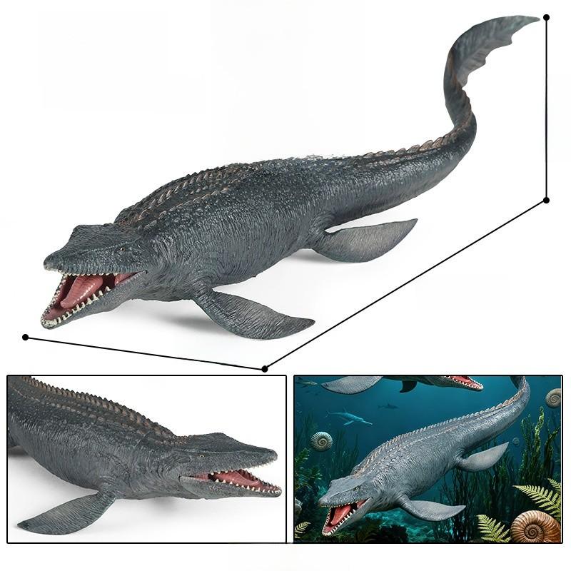 Ancient Marine Sea Monster Dinosaur Model For Kids Boys Gift With Movable Jaw