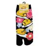 Small Planet Sanrio Tabi Socks, Gudetama, Japanese Pattern, Women's
