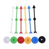 6Pcs 100Mm Arrow Plastic Pawn/Chess For Board Game And Card Game Accessories