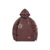 Li Ning Badfive Basketball Serie Lockerer Pullover Hoodie Herren Hoodies Pfefferbraun AWDQ993-4