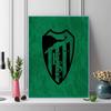 Green Shield Emblem 100% Round Full Drill 5D DIY Diamond Painting Embroidery Cross Stitch Rhinestone Decor