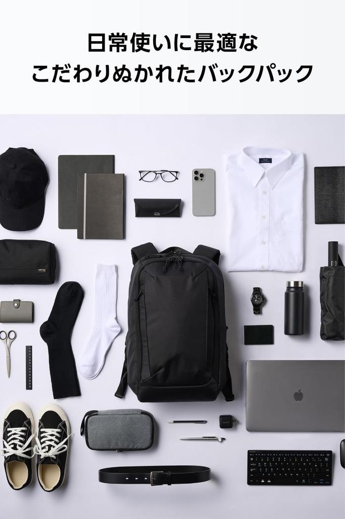 ELECOM Rucksack MNL CITY PACK 15,6 Zoll 21L Schwarz BM-MNLBP01NBK