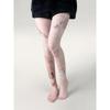 Chinese Painting Graffiti Thin Printed Pantyhose Spring All Match Butterfly Wild Abstract Vintage Silk Women Stockings