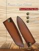 Eco-Friendly Recycled Leather Knife Sheath