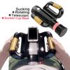 18+ Adult Products Electric Telescopic Masturbation Device Male Stroker Rotating Thrusting Double Side Handle With Phone Holder