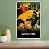 Swing Time Metal Movie Poster Sign