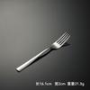 Stainless steel square handle western tableware knife fork spoon gift C007 multi-specification cloth wheel polishing steak knife