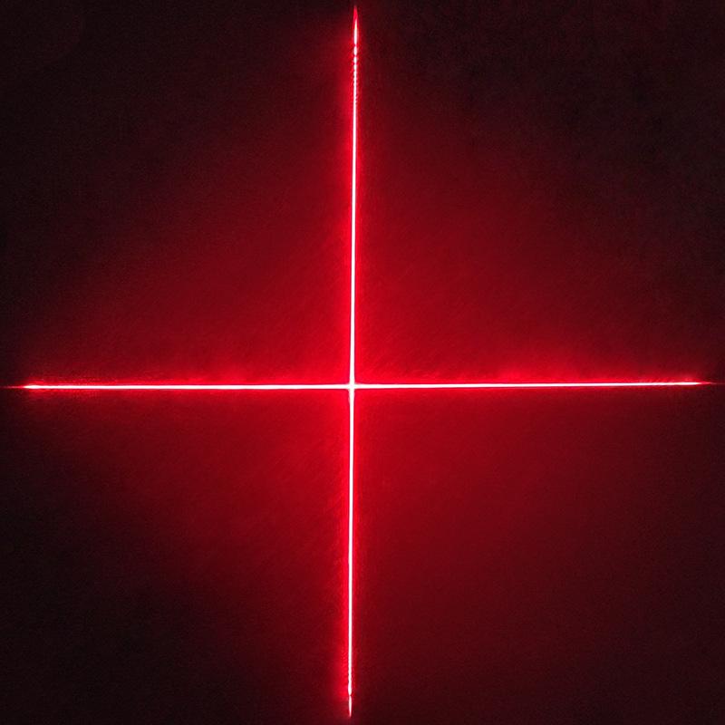 660nm 250mW Crosshair Laser Module for Precision Alignment and Cutting.