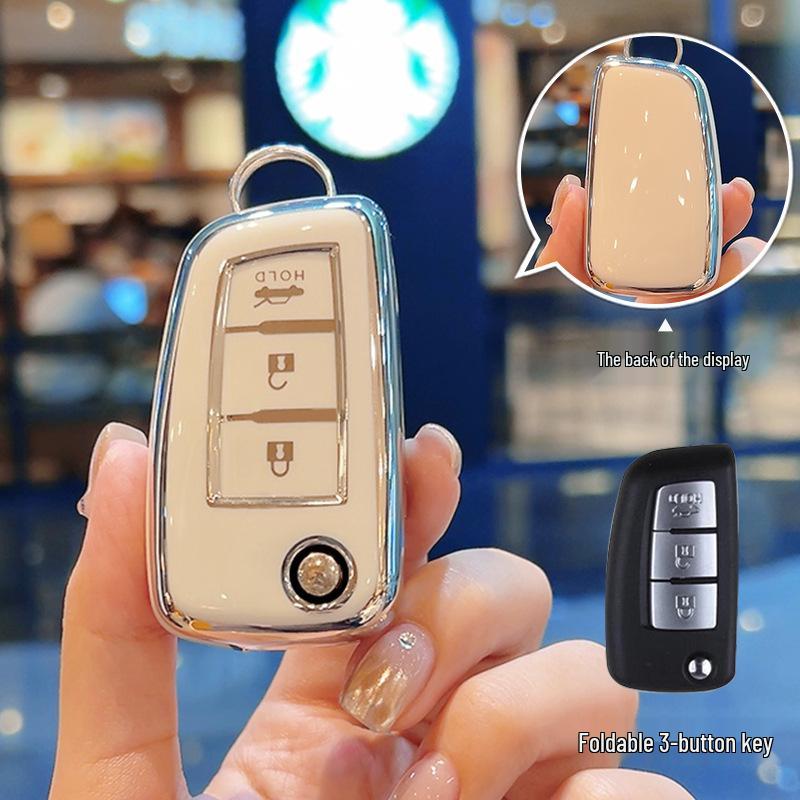Compatible Key Covers for Nissan Models: Sylphy, Teana, Qashqai, X-Trail, Tiida, Kicks, Murano.
