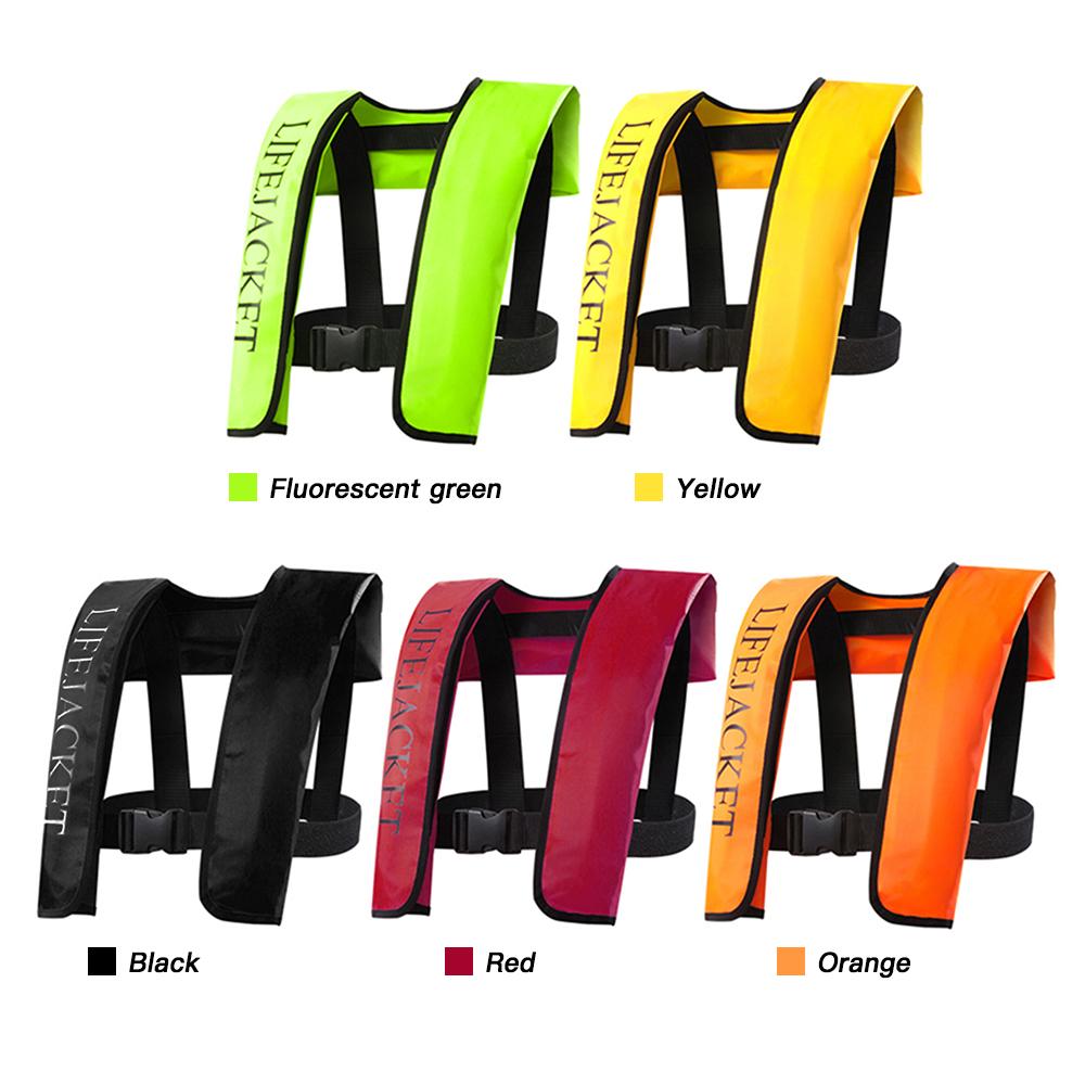 Auto Inflatable Adults Life Jacket Adult Life Vest     Suit for Water Sports Kayaking Fishing Surfing Canoeing Survival Jacket
