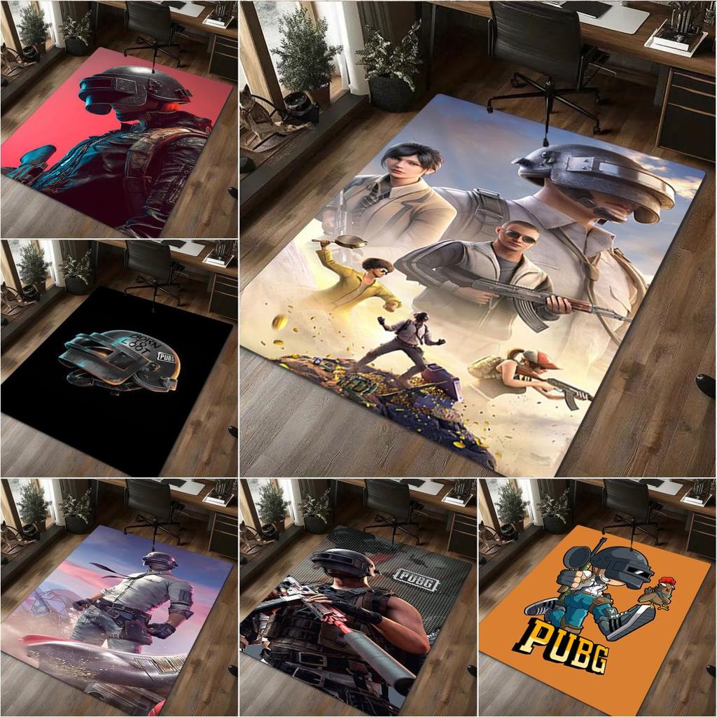 1Pc pnbg Print Rug - Computer Chair Area Rug home decoration Carpet For Living Room Bedroom Flooring Mat