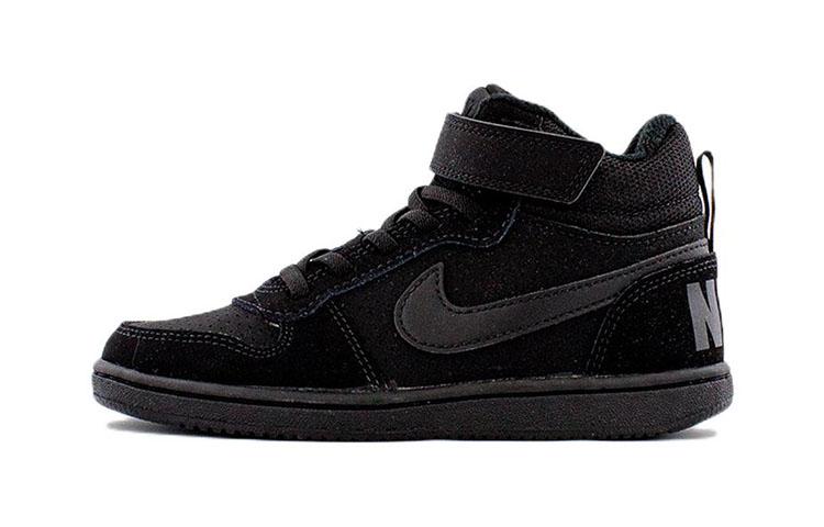 

Nike Mid Casual Slip Resistant, Abrasion Resistant, Lightweight Mid top Skateboard Shoes Black 870026-001 30