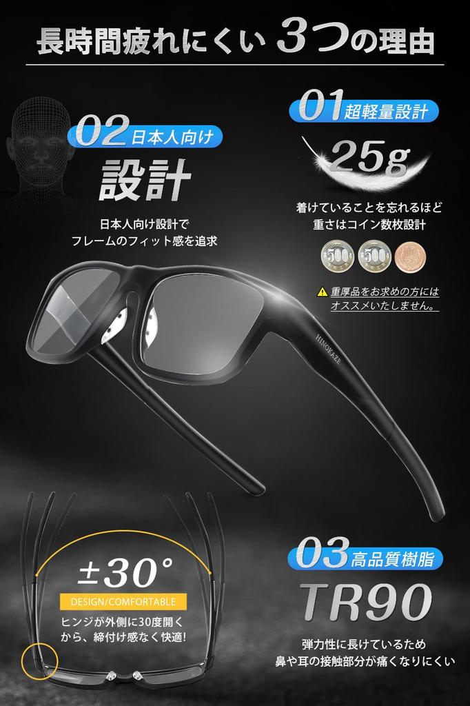 HINOKAZE Sunglasses with 5 Lenses and Instant Magnetic Lens Polarized Sports Sunglasses with UV400 Photochromic Sunglasses for Women and and Golf