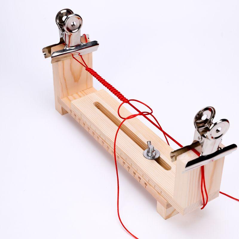 

Bracelet Knit Device Carrying Strap Woven Handmade DIY Bracelet Wooden Frame Bracket Auxiliary Weaving Tool Braiding Cord 2 clips for woven wooden frame