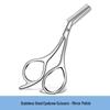 Stainless Steel Eyebrow Scissors & Comb Set with Eyebrow Shaver and Trimmer, Men's & Women's Eyebrow Shaping Kit