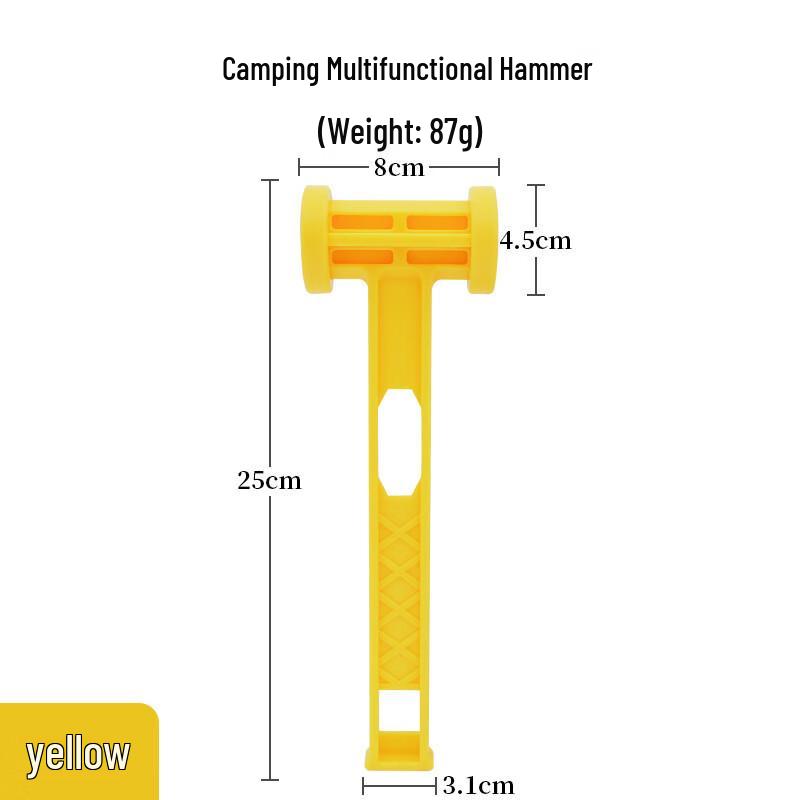 

Lightweight Plastic Tent Peg Hammer