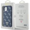 Guess Guhcp15Mpg4Gpb Iphone 15 Plus / 14 Plus 6.7 Niebieski/Blue Hardcase 4G Triangle Metal Logo