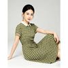 Temperament collar long dress