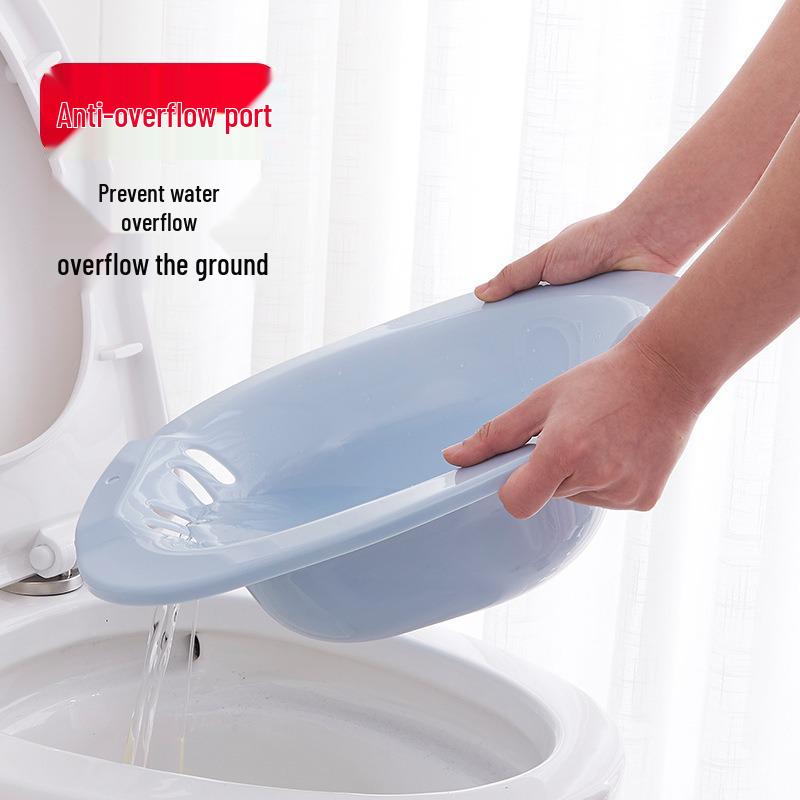 Прозорий жіночий біде-умивальник - Конструкція без необхідності присідати для легкого миття