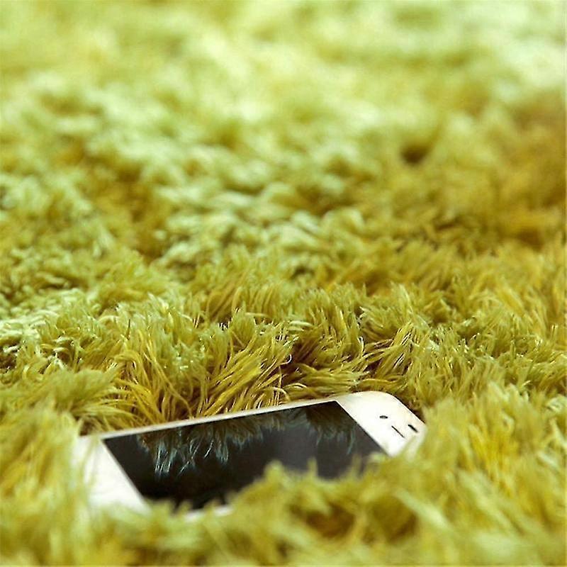 Barsinfi Runder Badteppich Rutschfeste Zottelige Badezimmerteppiche, Mikrofaser Zottelteppich, Super Absorbierende Matten, Maschinenwaschbare Badematten, Stil07, 60cm