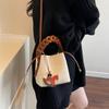 Today's popular bags, new summer texture niche shoulder bags, versatile messenger bucket bags