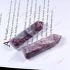 Beautifully Authentic Pink Tourmaline Tower Quartz Crystal Point Wand For Reiki Healing