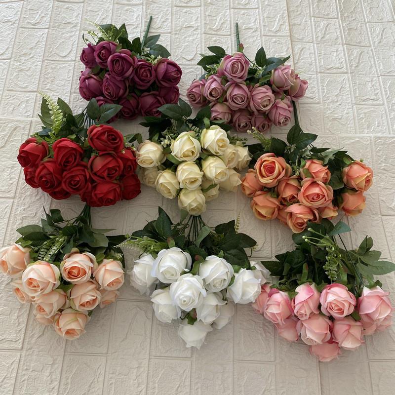 Artificial Peony Luxury Bouquet For Wedding Home Office Flowers Decorations Gift