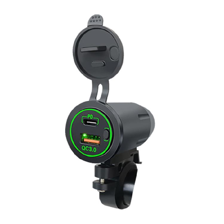 

Dual USB PD QC3.0 Fast Charging For Car Charger Motorbike Charger Socket Adapter