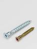 Hex Socket Phillips Countersunk Wood Screws for Furniture & Cabinet, Self-Tapping, M5/M6/M7